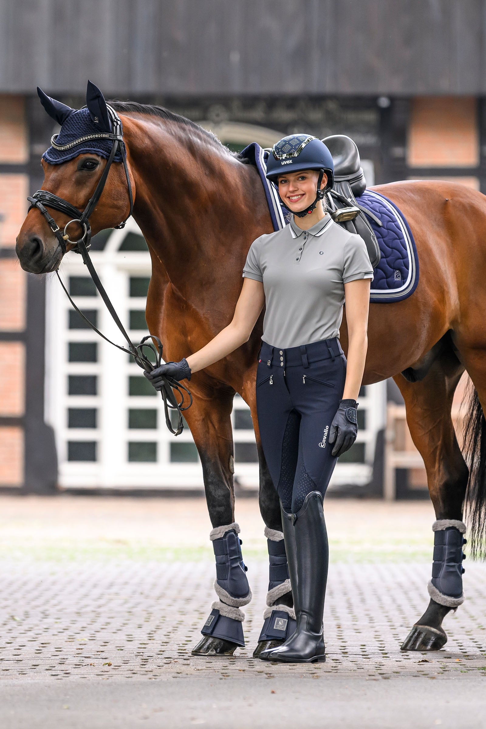 Cavallo CavalNehle Functional Poloshirt, Women's Women’s Riding Clothing