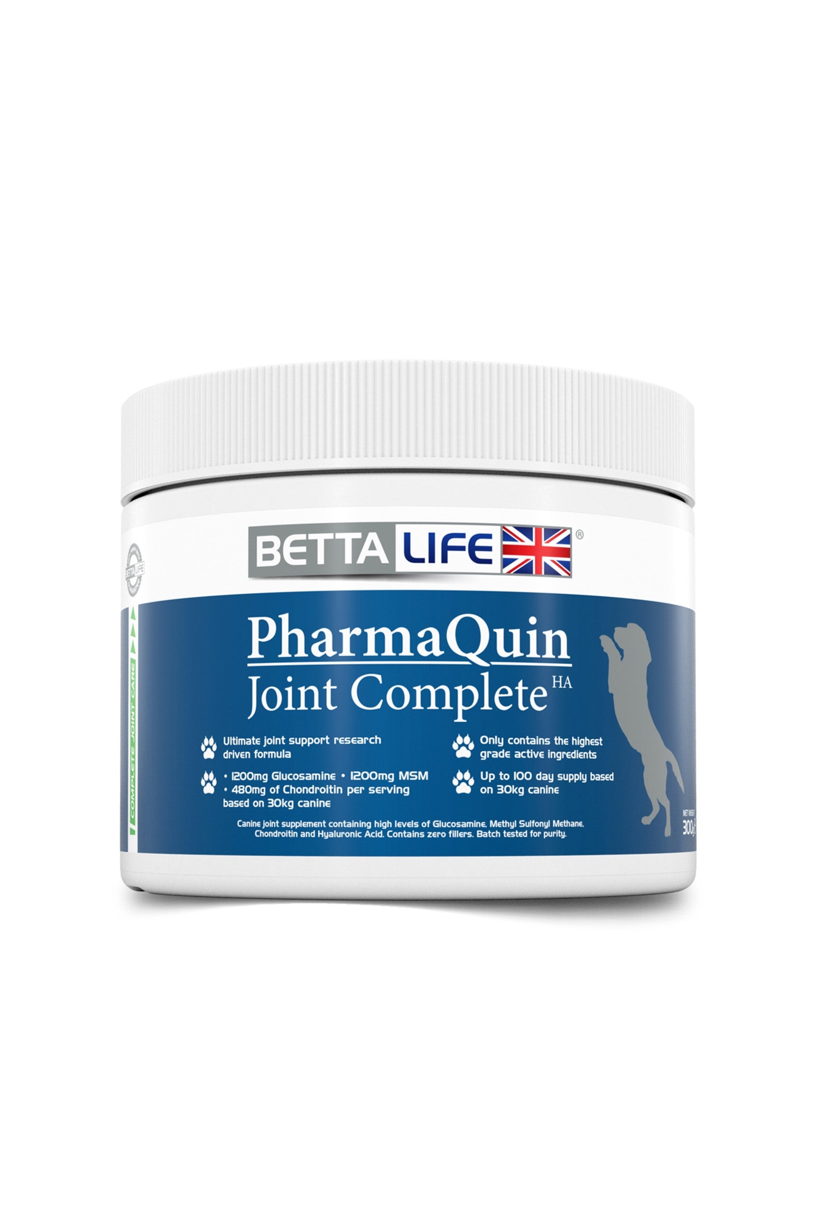 Betta Life PharmaQuin Joint Complete Ha dla psów, 300g Pies