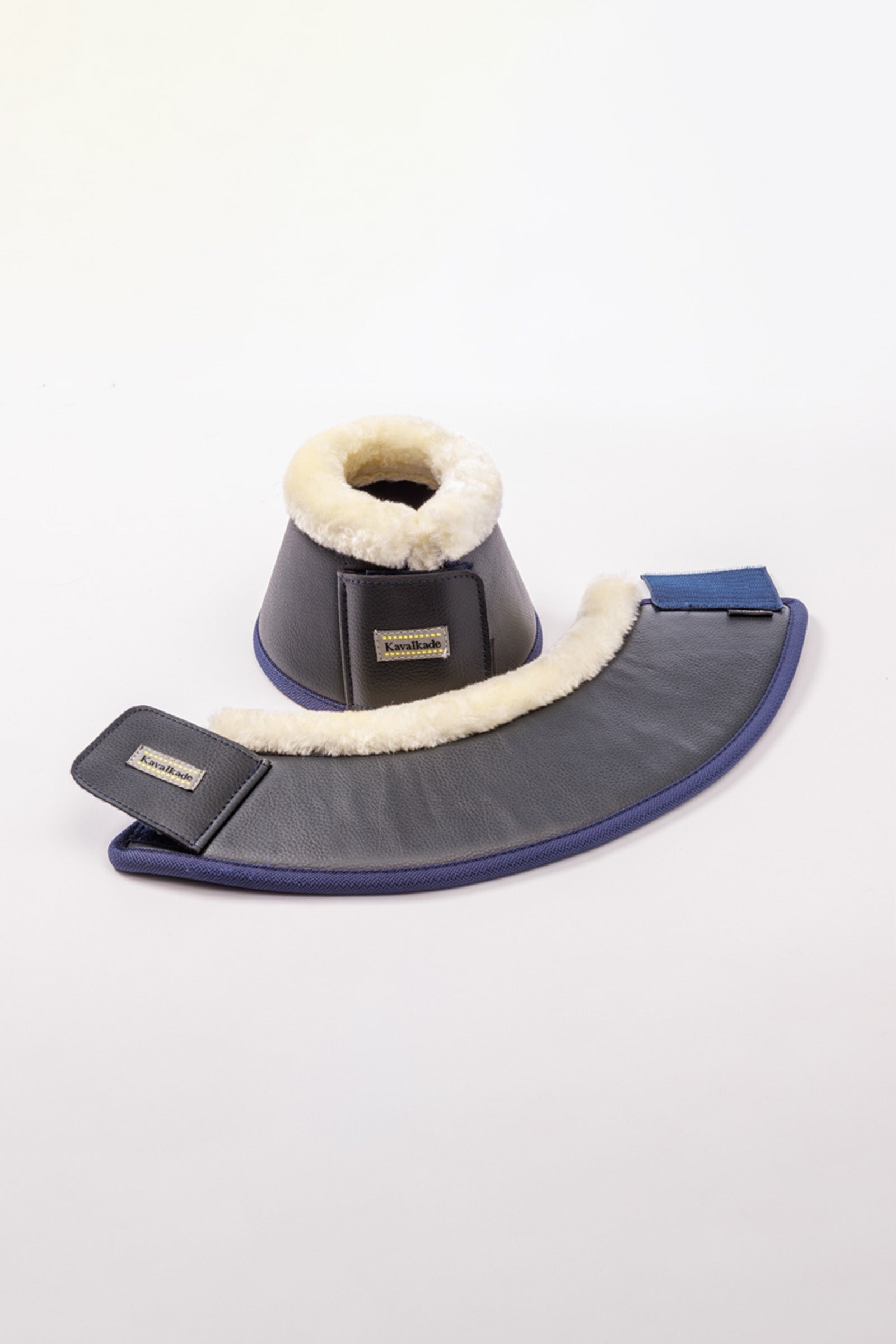 Kavalkade Ochraniacze anty-overreach z noskiem i sztucznym futerkiem (1 para) Leg & Hoof Protection