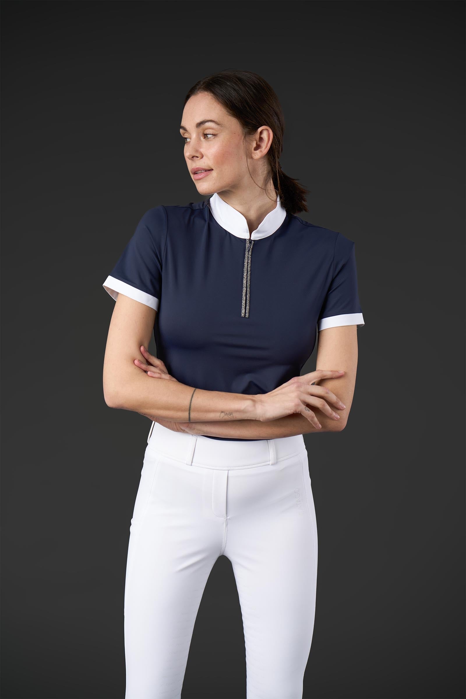 Catago Nice Women's Half Zip Show Shirt Women’s Riding Clothing