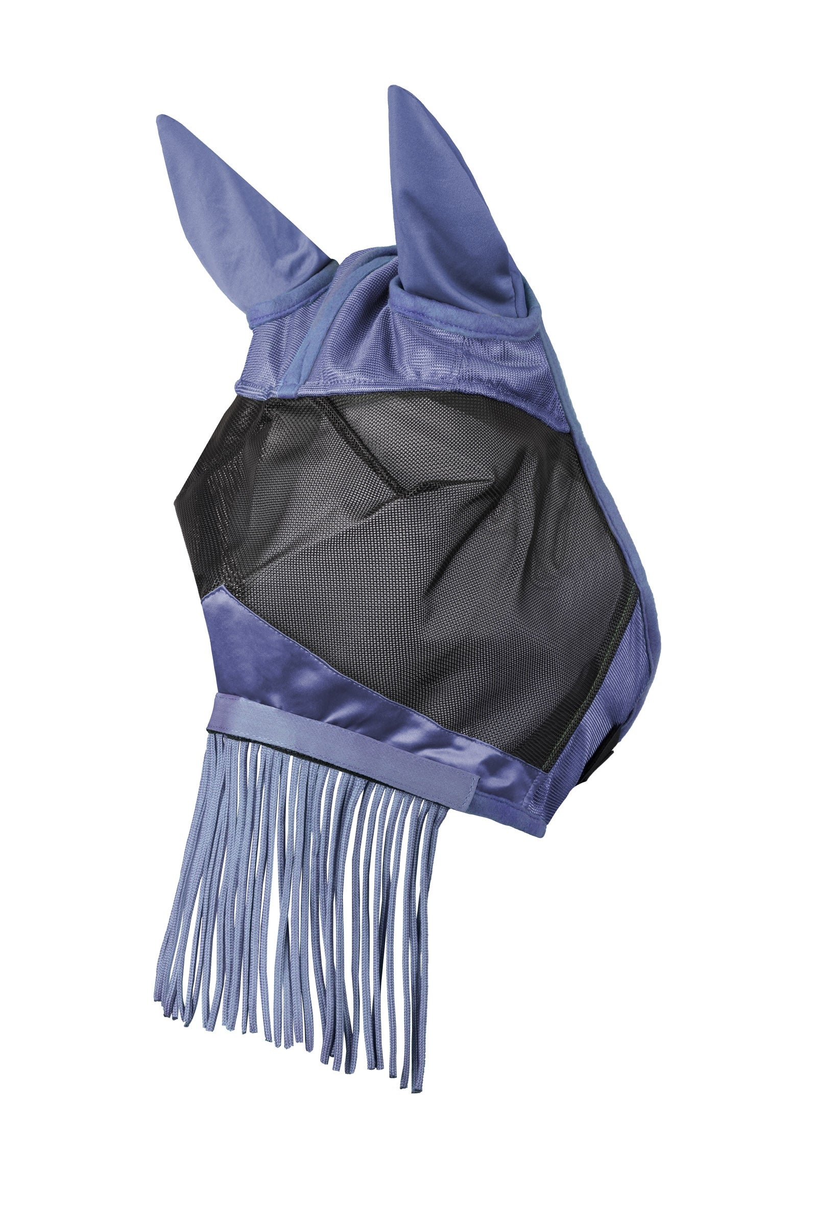 Horze Maska przeciwko owadom z frędzelkami na pysku Ochrona koni przed owadami