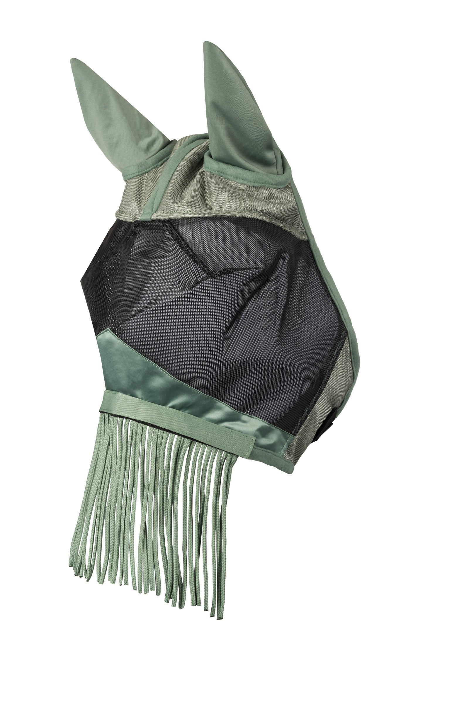 Horze Fly Mask with Fringed Nose Antifly Protection for Horses