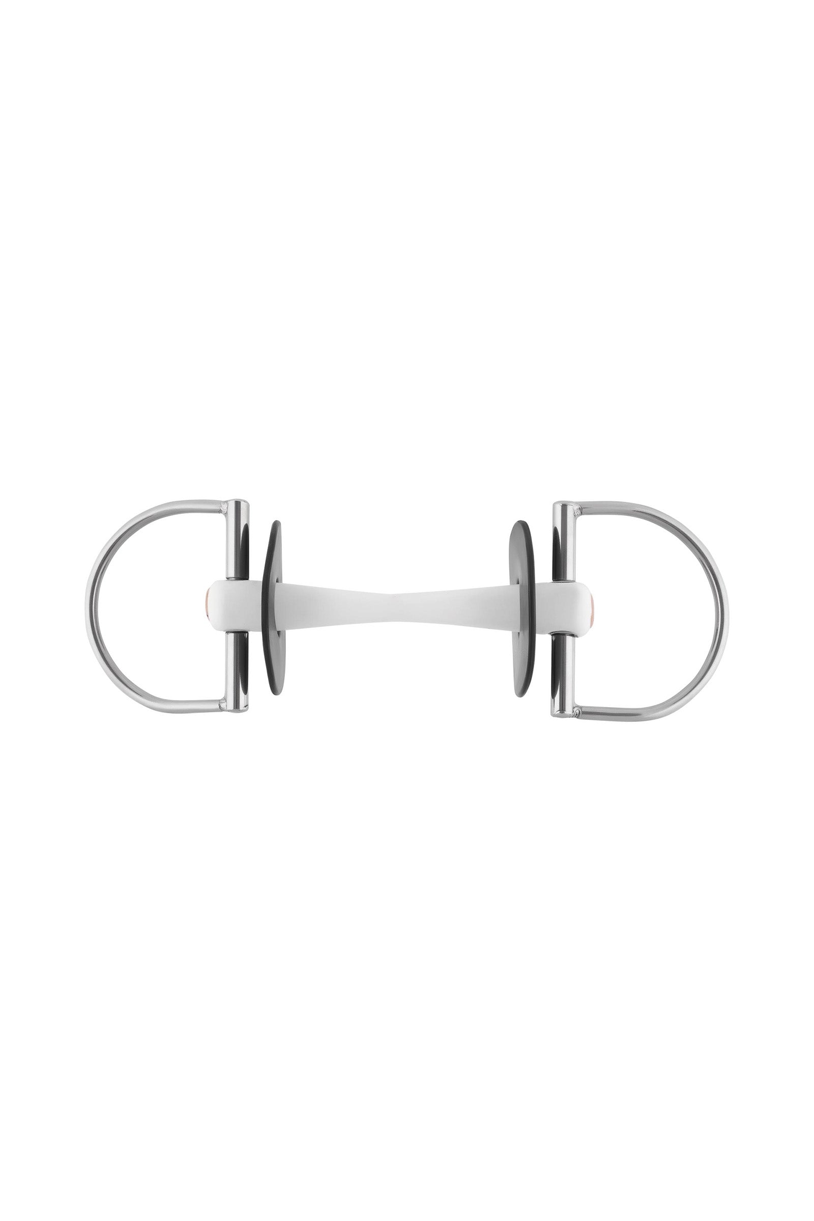 Sprenger Nathe D-Ring Snaffle Bit, Flex. Mullen Mouth 20mm, Thermoplastic Horse Bits