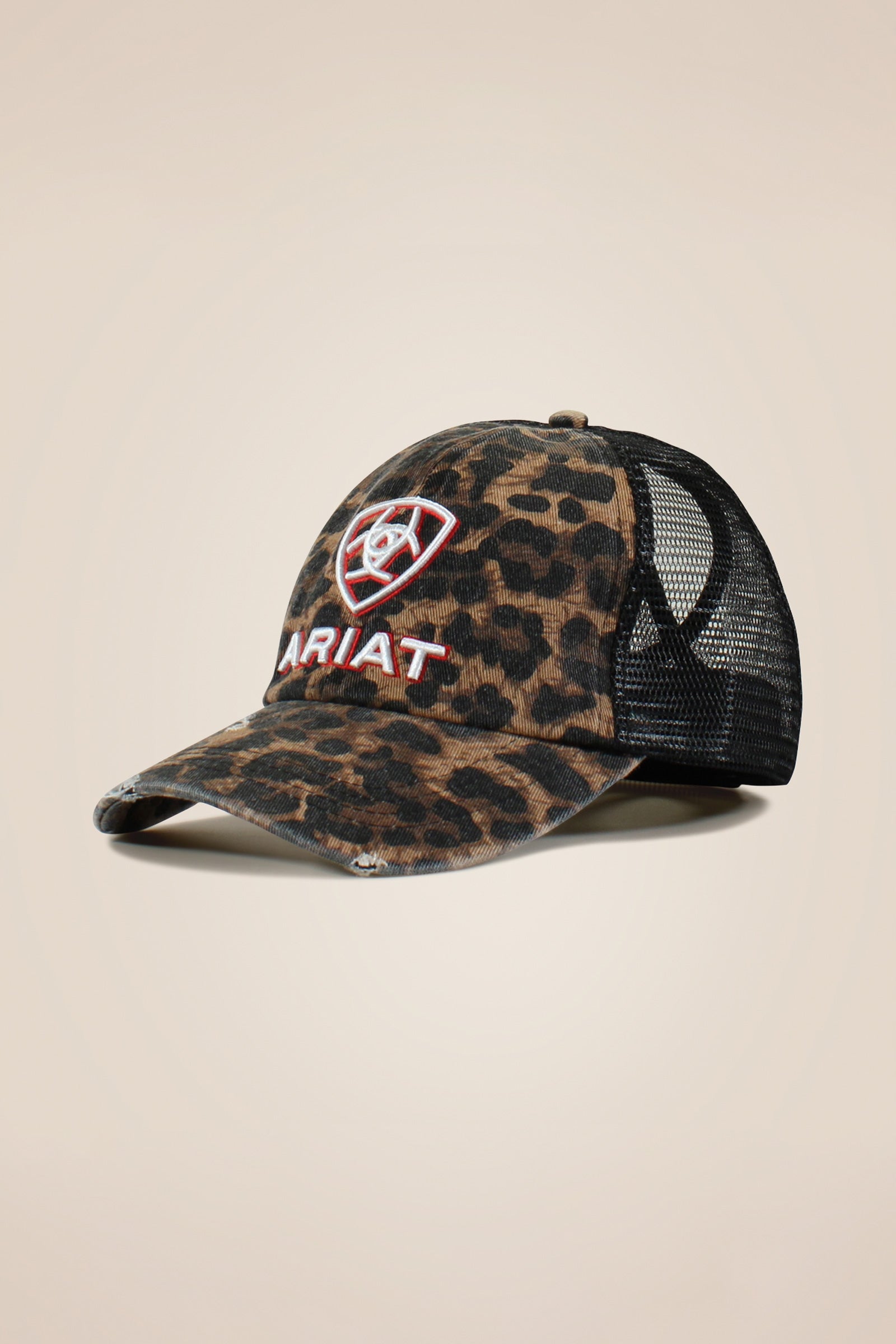 Ariat Embossed Logo Cheetah Print Women's Cap Accessories