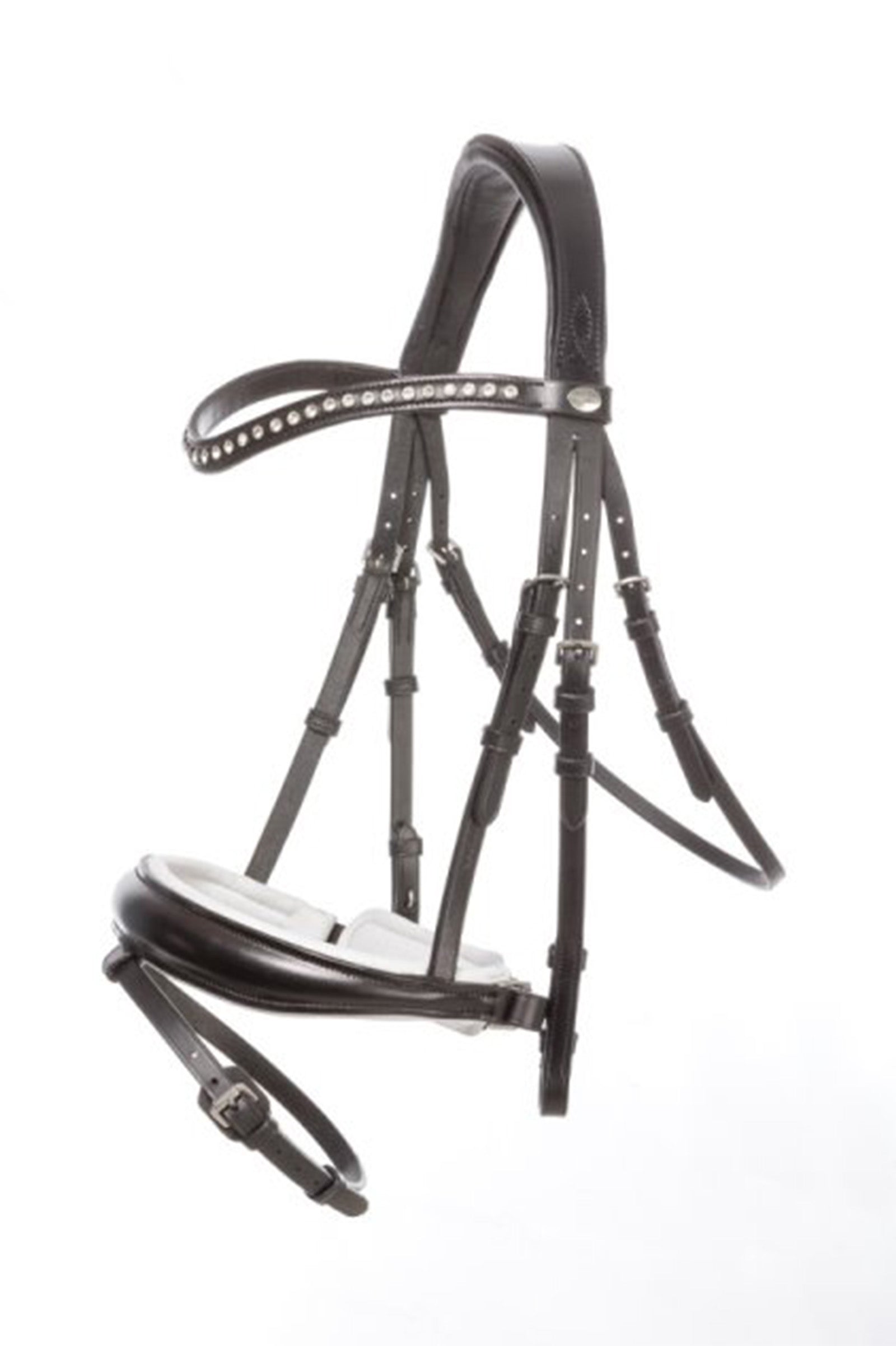 Kavalkade Charlotte Dressage Bridle Crank Noseband Ogłowia i wodze