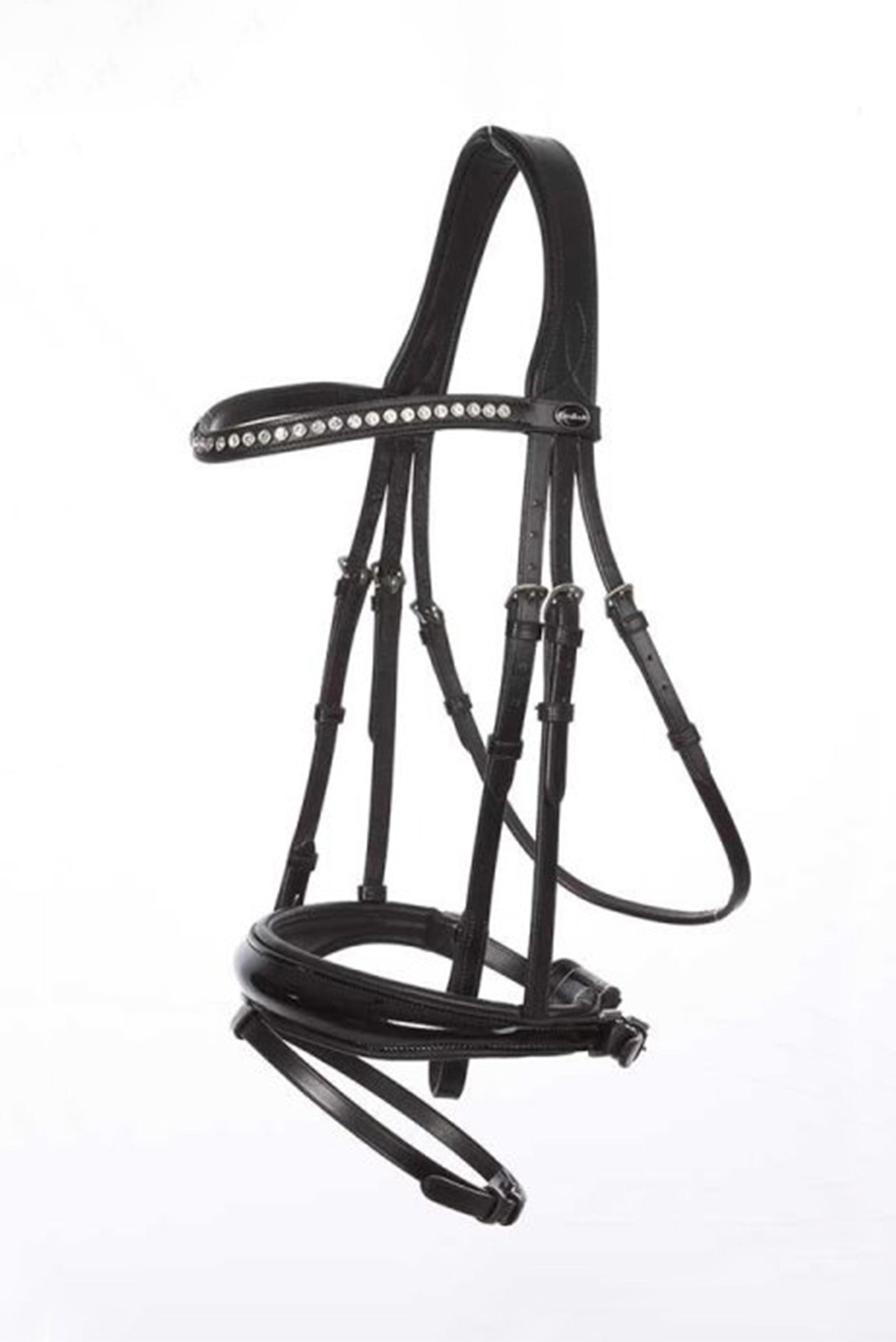 Kavalkade Charlotte Dressage Bridle Crank Noseband Ogłowia i wodze