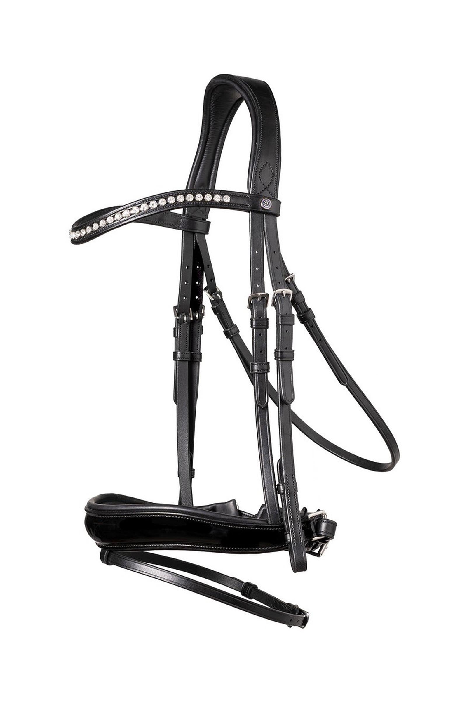Trust Equestrian Rotterdam Large Patent Crank Bridle Ogłowia i wodze