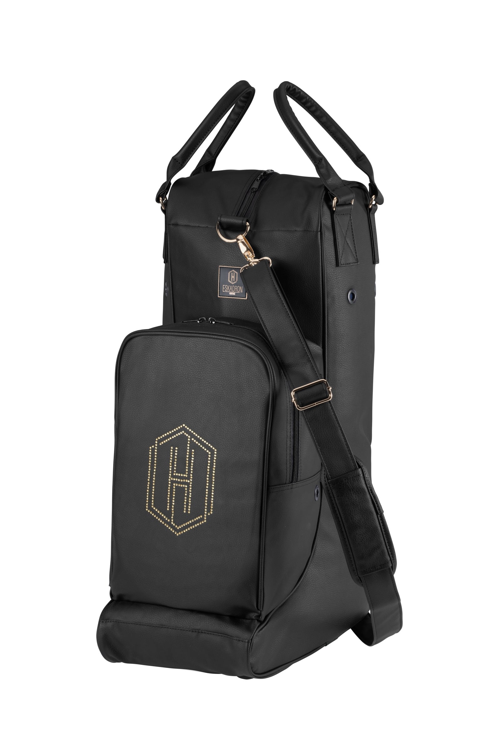 Eskadron Heritage AW24 torba na buty i kask ze skóry ekologicznej Akcesoria