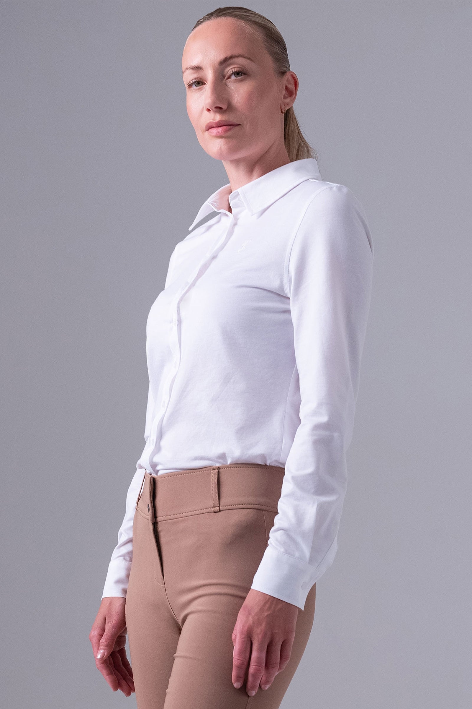 PS of Sweden Rebecca Women´s Pique Shirt Odzież jeździecka damska