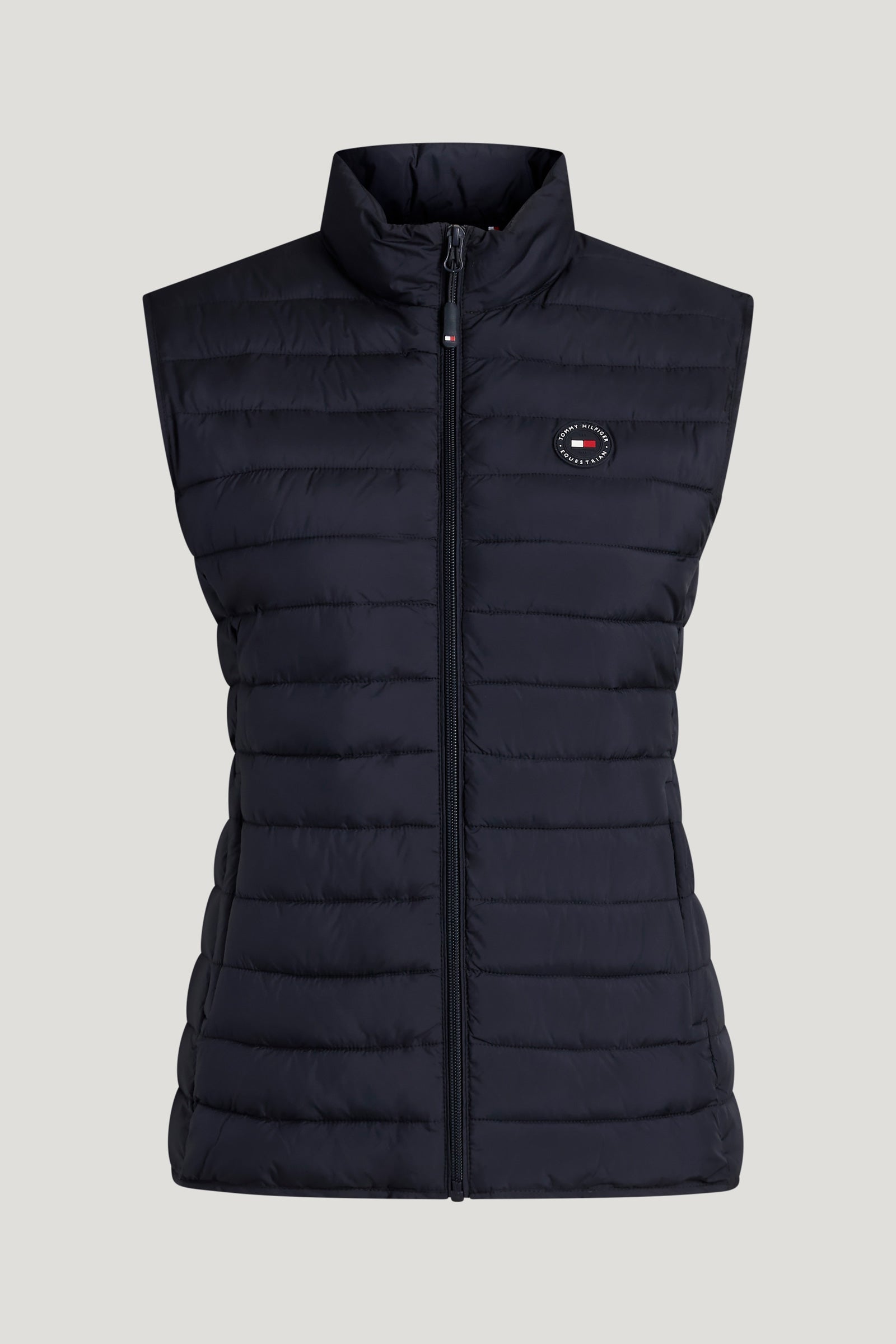 Tommy Hilfiger Equestrian Serano damska kamizelka pikowana Odzież jeździecka damska