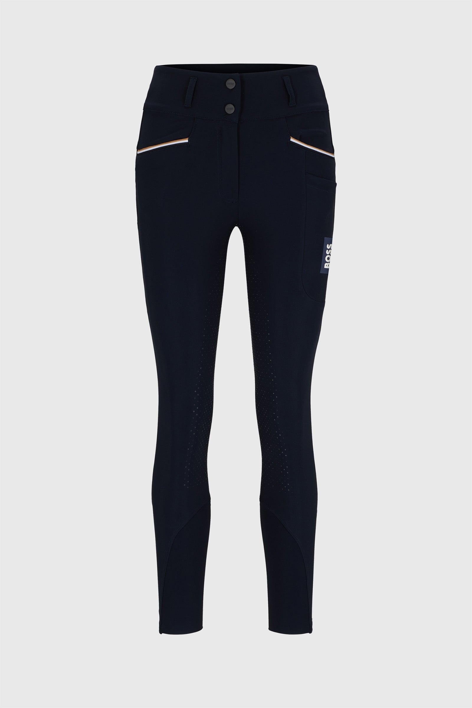 Boss Hailey Full Grip Wysokie Spodnie z Pełnym Chwytem na Lato Womens Breeches