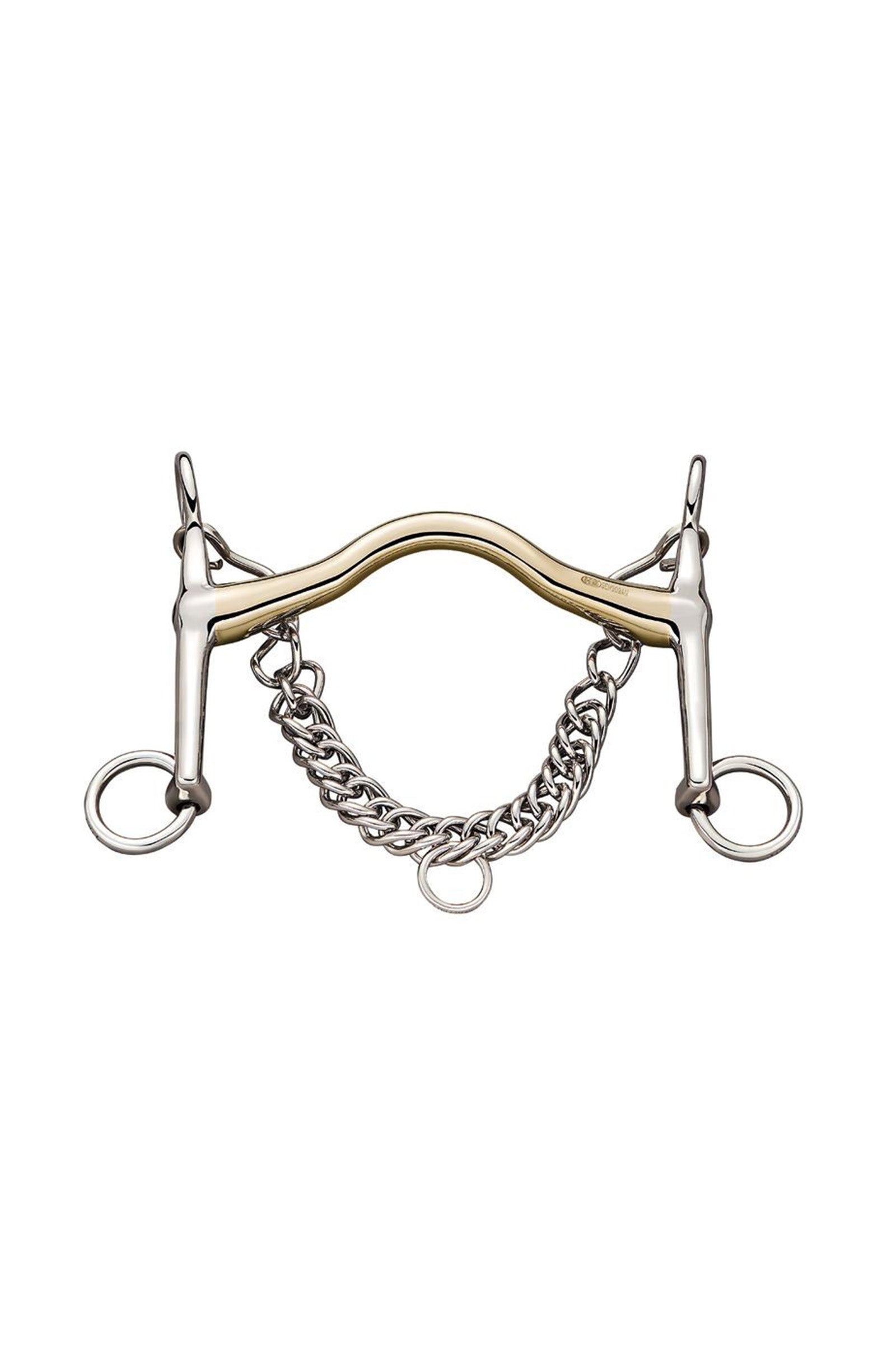 Sprenger Bemelmans Weymouth Bit W. Port, 14mm 5cm Cheeks, Sensogan Horse Bits