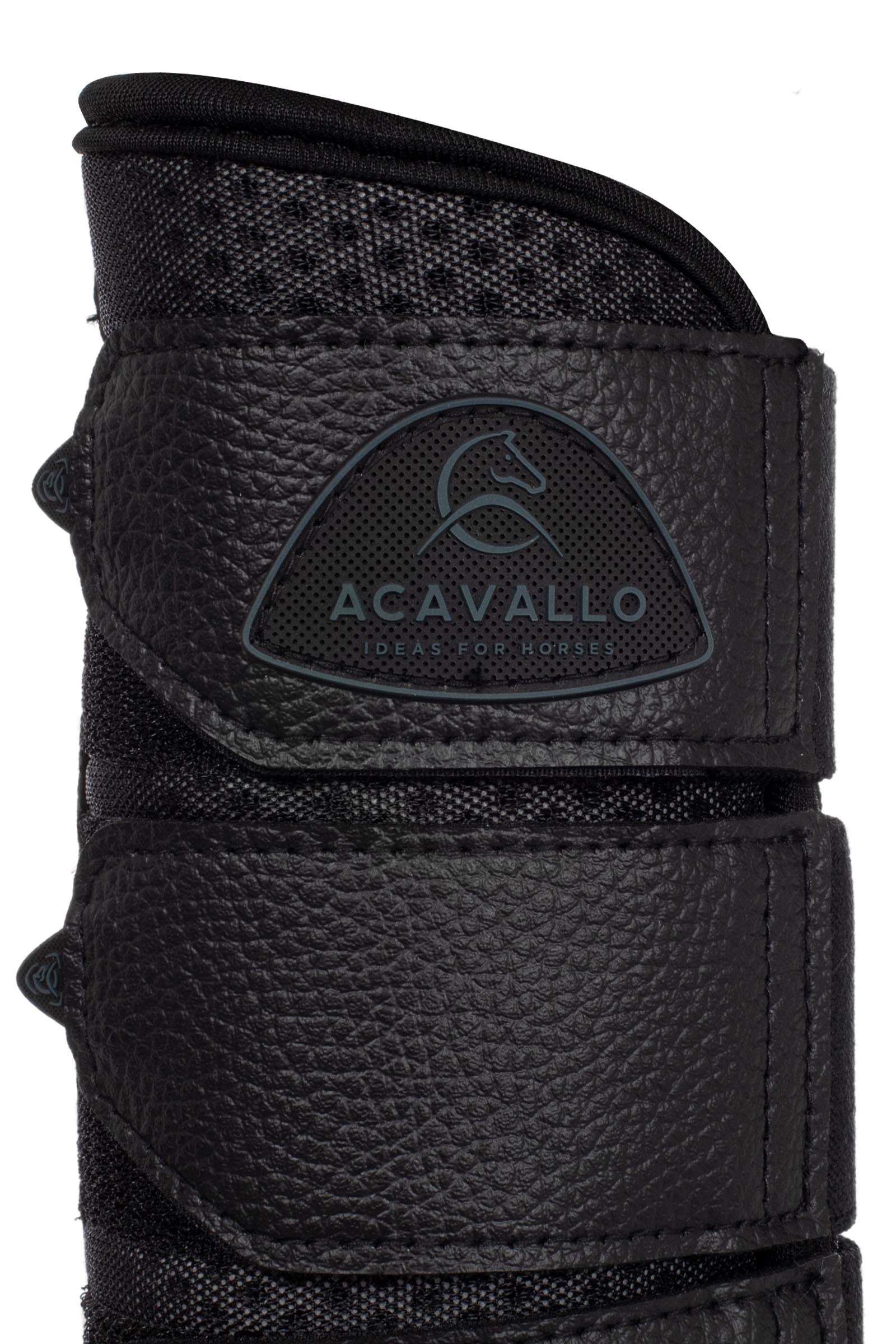 Acavallo Neoprene Brushing Boots, Hind Leg Protection & Hoof Protection for Horses