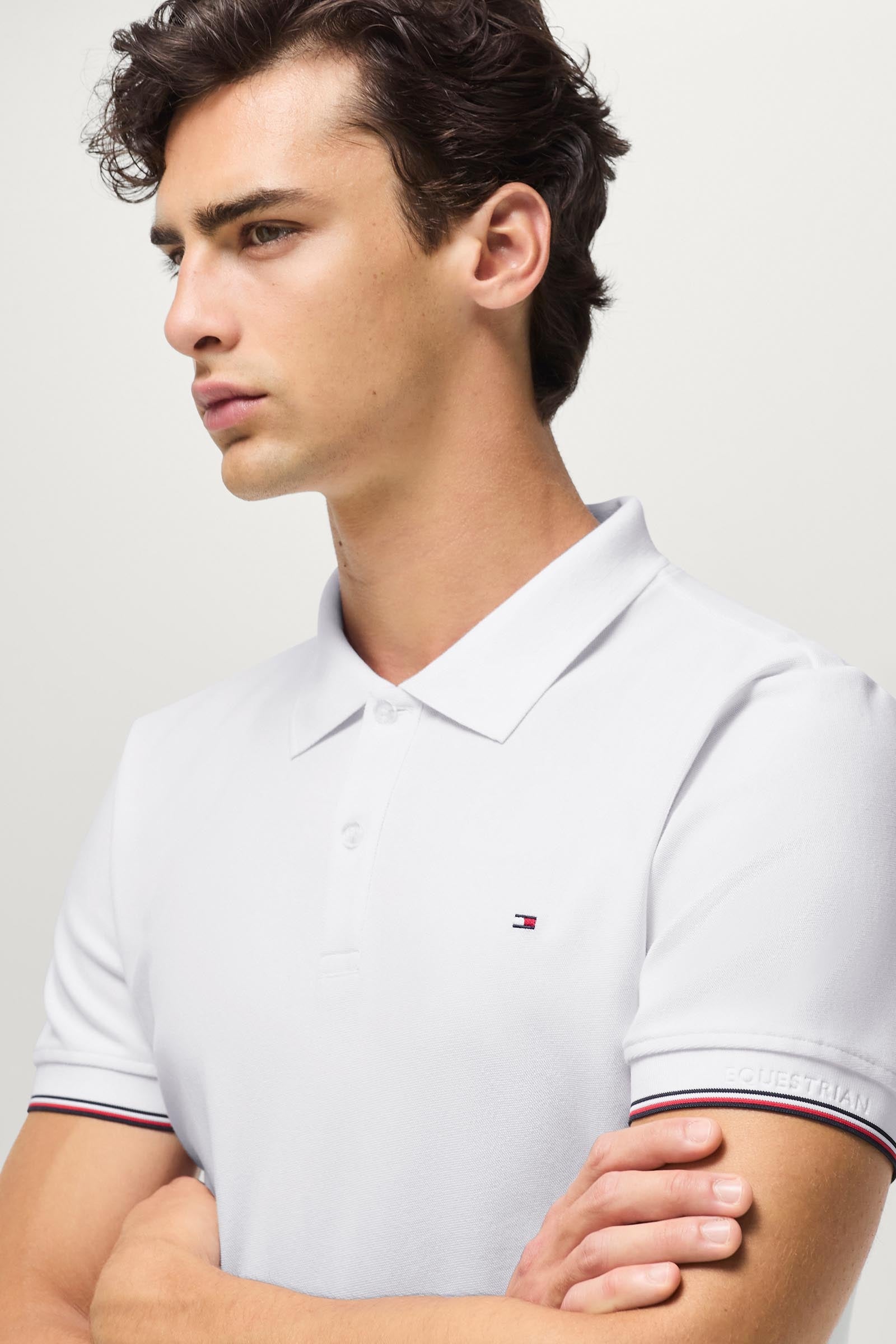 Tommy Hilfiger Equestrian Davis Pique Men's Poloshirt Mens Riding Clothing