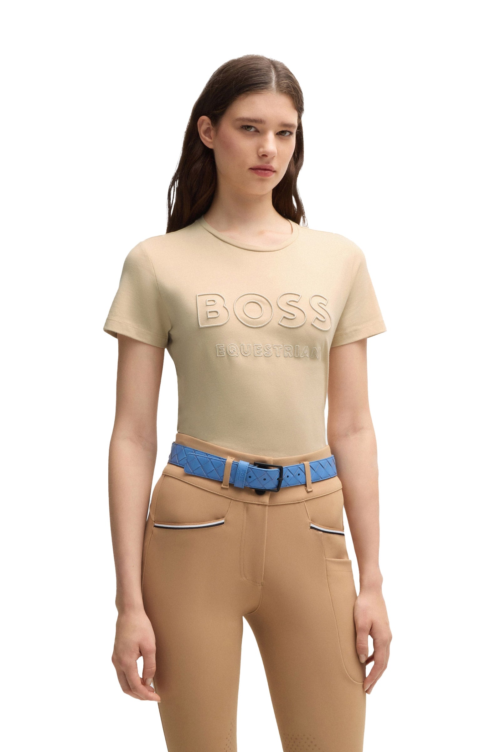 BOSS Equestrian Boss Maya Women´s T-Shirt With Embroidery Women’s Riding Clothing