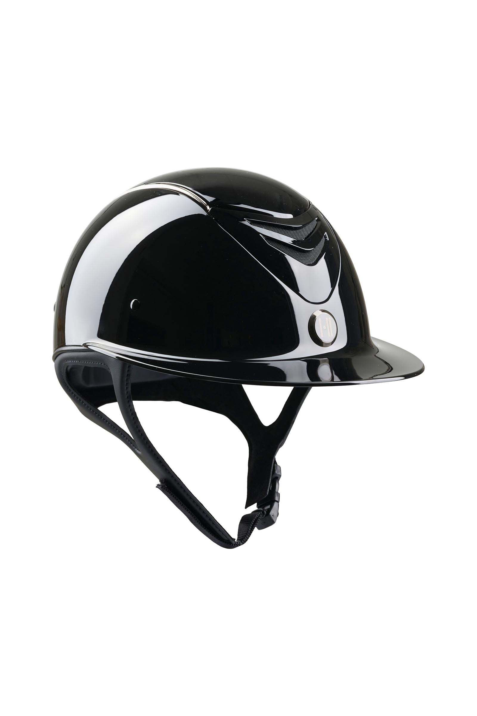 OneK Avance Glossy Chrome Pipe Kaski i kamizelki jeździeckie